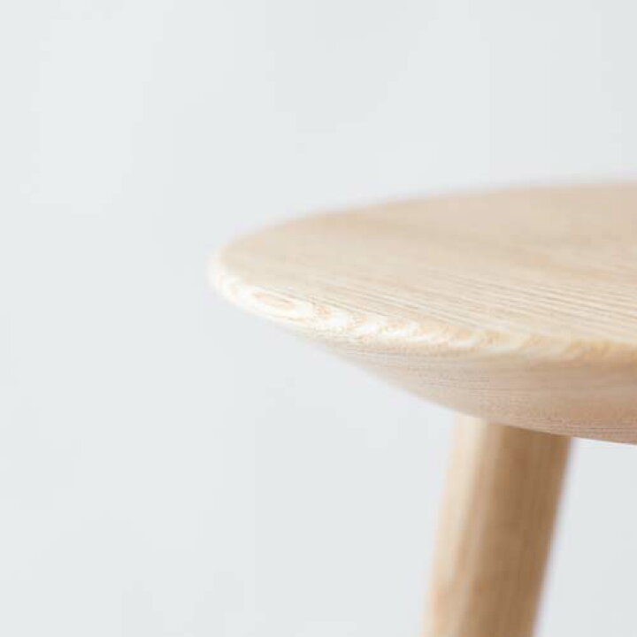 コサイン/cosine ランプテーブル 旭川家具 メープル材 木製三本脚 布 