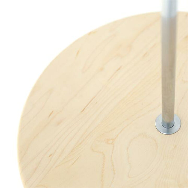コサイン/cosine ランプテーブル 旭川家具 メープル材 木製三本脚 布 