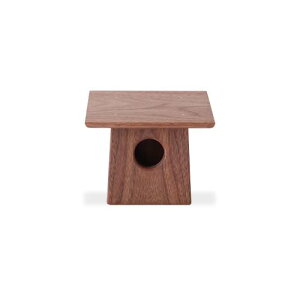 旭川クラフト good homemade グッドホームメイド 三方 国産クラフト 木製 オブジェ ウォールナット