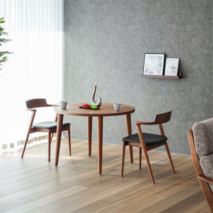楽天市場】飛騨家具 HIDA 飛騨産業 侭 ダイニング 丸型天板 丸テーパー  
