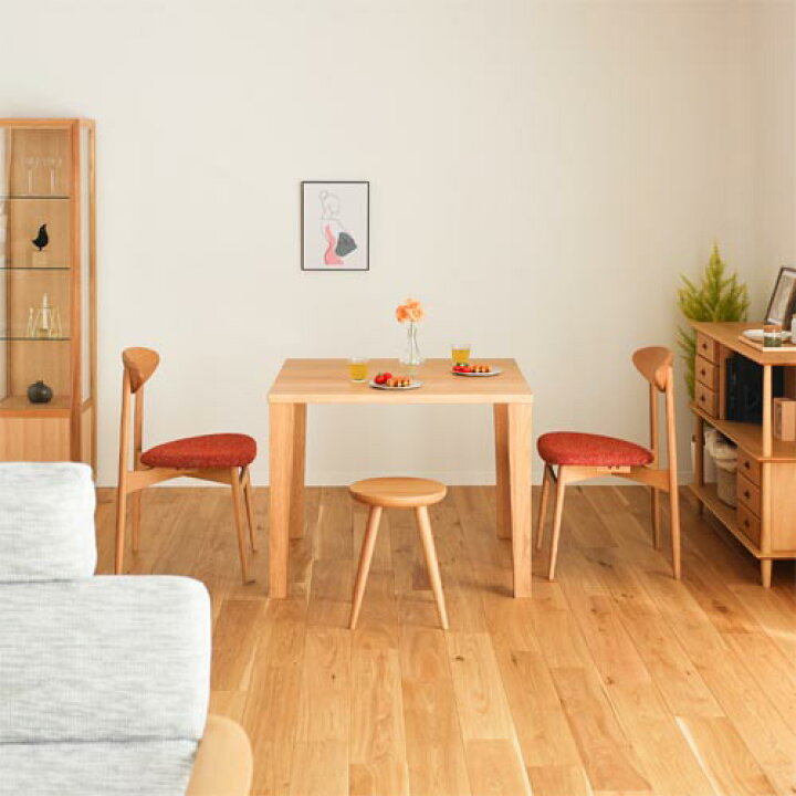 楽天市場】飛騨家具 HIDA 飛騨産業 Jin Dining 侭ダイニング 正方形天 