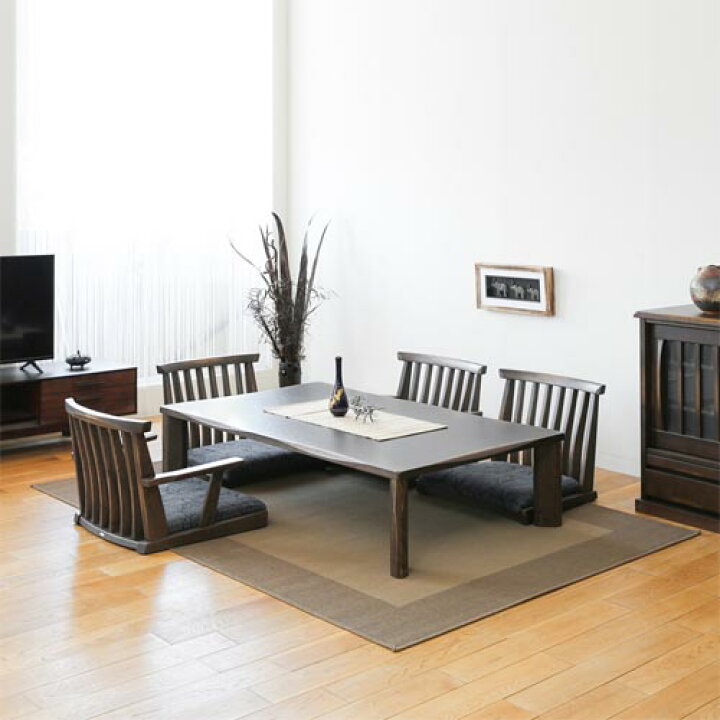 楽天市場】飛騨家具 ibata interior イバタインテリア 木楽 座卓 4本脚 