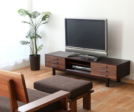旭川家具 Create Furniture クリエイトファニチャー W&B TVローボード国産家具 無垢 TVボード ウォールナット