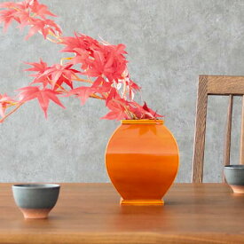 飛騨春慶 福壽漆器店 平胴張花器伝統工芸品 木製 花器