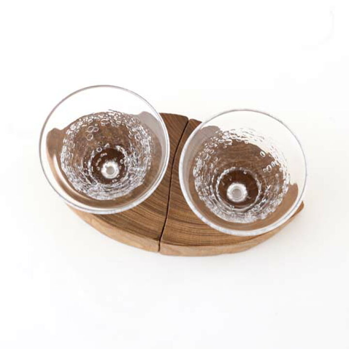楽天市場】旭川クラフト JUN COBO 淳工房 Ki Glass 木グラス バブル 
