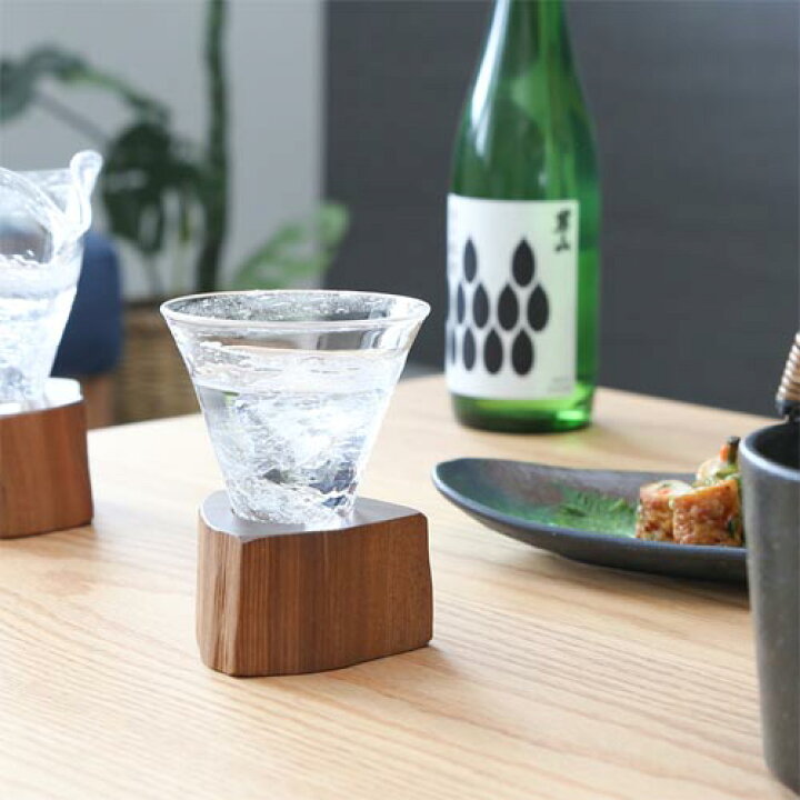 楽天市場】旭川クラフト JUNCOBO 淳工房 木Glass 木グラス ウズ 国産 