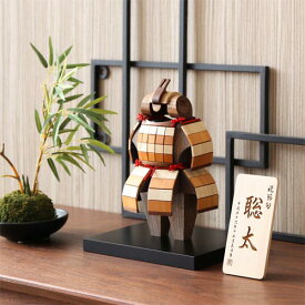 旭川クラフト T.MOTOI T.モトイ KABUTO カブト MKA-02 国産クラフト 木製 五月人形 兜飾り コンパクト モダン