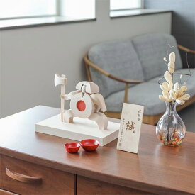 旭川クラフト T.MOTOI T.モトイ KINTARO キンタロウ MKI-02 国産クラフト 木製 五月人形 金太郎 コンパクト モダン