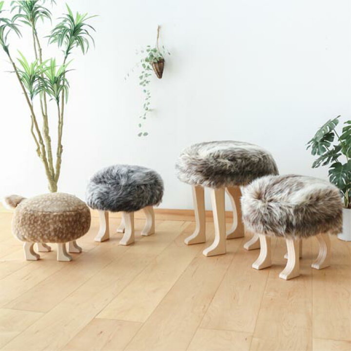 楽天市場】旭川家具 TAKUMI KOHGEI 匠工芸 ANIMAL STOOL アニマル 