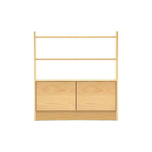 大川家具 Tateno 立野木材工芸 RHINO リノ セパレートキャビネット ロー 国産家具 無垢 リビングボード レッドオーク ウォールナット