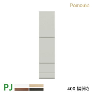 パモウナ PJ 40幅 PJC-400 開き 壁面収納 本棚 壁掛け 組合せ 収納
