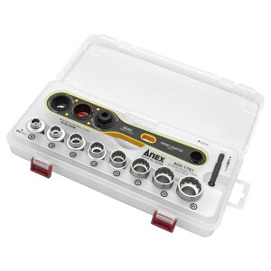 y݌ɕiEoׁz ANEX (AlbNX) ItZbgA_v^[17mm AOA-17 / \PbgZbg AOA-17S1 Ð쏊