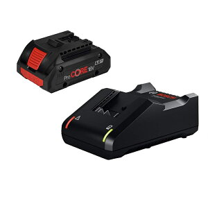 �y���ʌ���E�݌ɓ����z BOSCH (�{�b�V��) �o�b�e���[�[�d��Z�b�g PROCORE18V4S1 4.0Ah�o�b�e���[(ProCORE18V4.0)×1�� �[�d��(GAL18V-40)�̃Z�b�g