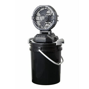 GENTOS �W�F���g�X �X�v���b�V���t�@�� SPF-02R �E�H�[�^�[�~�X�g�t�@�� �[�d�^��@ �R�[�h���X �~�X�g���� �����R�� IP65 �o�P�c����