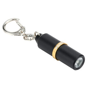 �y�݌Ɍ��菈�������z GENTOS �W�F���g�X ���^���o�͏[�d���A���~�L�[���C�g Y1R USB�[�d�� LED �L�[���C�g 220���[���� IP68 �u���b�N �S�[���h 2m�����ϋv ��18g �S��48.9mm