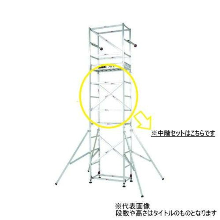 楽天市場】ピカ ハッスルタワー ATL-A用中階セット ATL-S5A ATL-2B を 