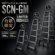Pica ピカコーポレイション スタッピー SCN-GM 限定ガンメタカラー 上部操作 脚伸縮 四脚アジャスト式 は…