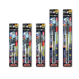 SUNFLAG サンフラッグ ダイヤモンド強鉄ビット TDS-2065 TDS-2085 TDS-2110 TDS-2125 TDS-2150 細太コンビ 両頭ビット 6.35mm ステンレスネジ対応 電動ドライバー用