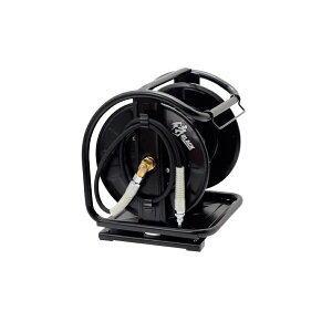 侍BLACK 高圧空ドラム回転台付 SRB-HP6TC 高儀 空圧用品 流体継手 チューブ エアリール マッハ 高圧専用 C型エアードラム ブラック エアー逆流制御機能 ワンタッチオートロック オートロックス