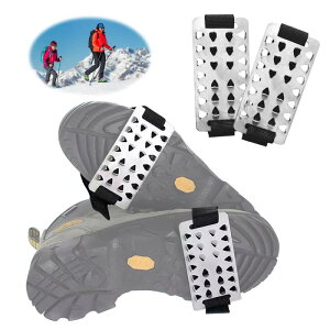 アイゼン 着脱式スパイク 滑り止め 雪 靴 26本爪 チェーンスパイク 靴底 滑り止め 凍結した路面 滑り止め 転倒防止 装着簡単 雪山 トレッキング 氷上釣り 軽量 走行自由 各種靴対応