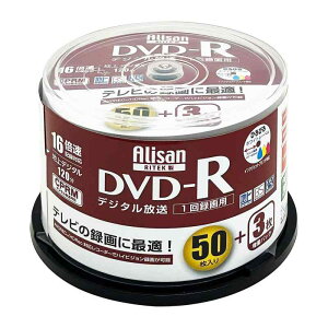 Alisan(AT) DVD-R 1^p RM 4.7GB 53(50+3) Xsh Ж1w 1-16{ zCg[x AL-DVDR16XRM53SP