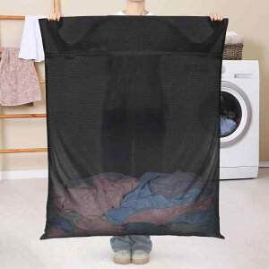 lbg 傫 zcp h[lbg  90×110cm  zcJo[ p^ ׂԖ ϋṽt@Xi[t 󂠂݃lbg  zc  ό`h~ laundry bag  Qp