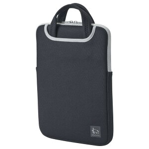 ハクバ AKUBA Chululu(チュルル) PCインナーバッグ 11.6インチ用 バックパックに使いやすいタテ型 ブラック AMZS-PIB116BK 取っ手付 MacBook Pro(13インチ)|MacBook Air|Sface Pro X|