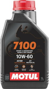 ���`���[��(Motul) 7100 4T 10W60 �o�C�N�p100%���w�����I�C�� 1L[���K�i] 11118211