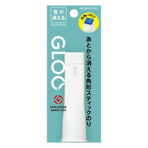 コクヨ スティックのり GLOO 色が消える Sサイズ タ-G311-1P 白 本体サイズ:88xW27xD27mm/(色が消える)(吊り下げパック)Sサイズ/37g
