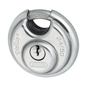 ABUS �A�o�X �f�B�X�J�X �X�e�����X�� 24IB 50mm 3�{�L�[ 24IB/50