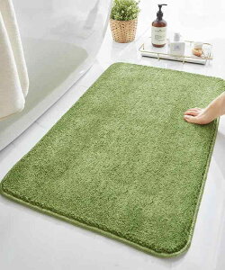 バスマット 可愛い 洗える 玄関マット 40×60.2cm エントランスマット 吸収マット 滑り止めマット 足ふきマット ふわふわ 洗濯可能 キッチン 洗面所 マット お風呂 ふわふわパイル吸水マット