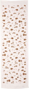 プレーリードッグ(Prairiedog) zootto ロングフェイスタオル 日本製 泉州 ガーゼ 柔らかい 吸水性 動物柄