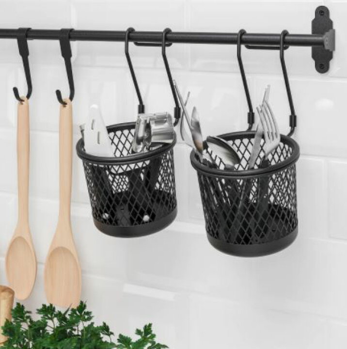 楽天市場 Ikea Hultarp フルタルプ フック ブラック 11 Cm キッチン 収納 壁掛け用 シンプル コーディネート どしろショップ