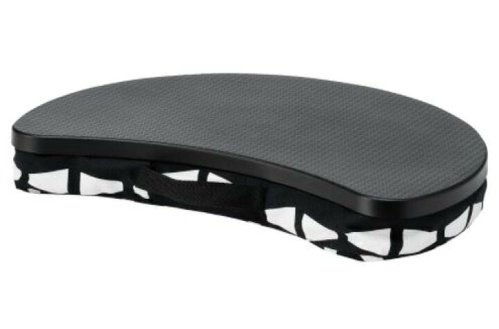 楽天市場 Ikea イケア Byllan ビッラン ラップ トップサポート エッバルプ ブラック ホワイト デスク 仕事 リモート 自宅 クッション Pc パソコン テーブル どしろショップ