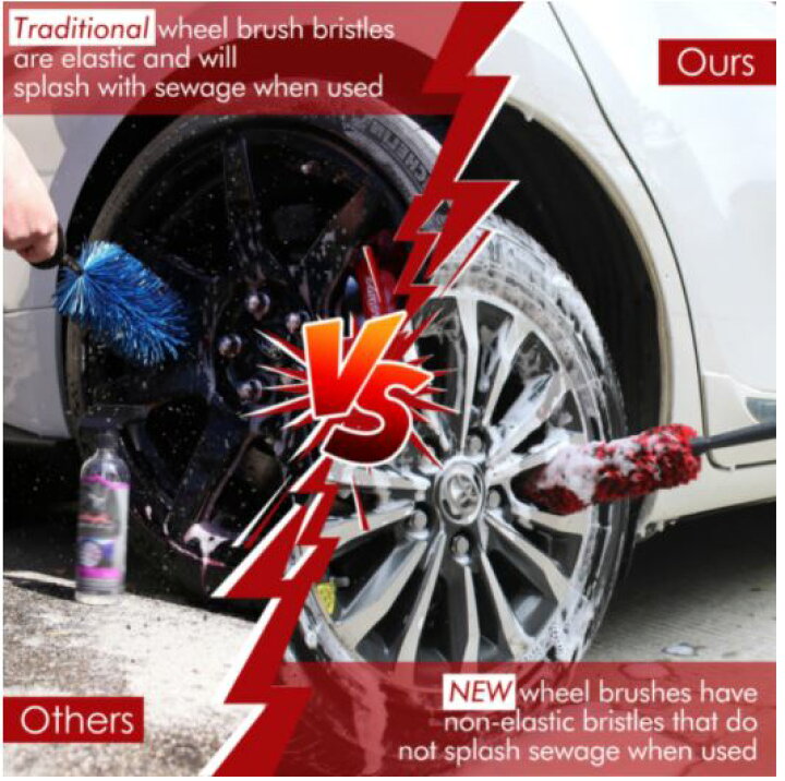 楽天市場 洗車ブラシ 柔らかい 曲がる パーツクリーニングブラシ ホイールブラシ 隅々の掃除 掃除 清掃 洗車 ブラシ ホイール カー用品 やわらかい どしろショップ