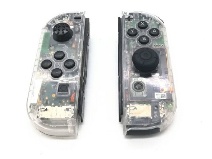 楽天市場】ジョイコン スケルトン ケース 改良 カスタムパーツ switch 