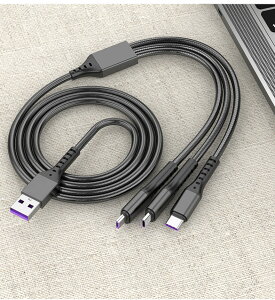 [dP[u 3in1 ő66W lightning Type-C MicroUSB oNi ϋv CgjO ^CvC iPhone iPad Xpeira AQUOS Galaxy X}z [d f[^]s