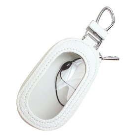 【名入れ可能】 スマートキーケース トヨタ 10系 ヤリス 専用 (全8色) オーバルクリア窓付きタイプ 本革 スマートキーカバー スマートキー キーケース ラッピング無料 おしゃれ