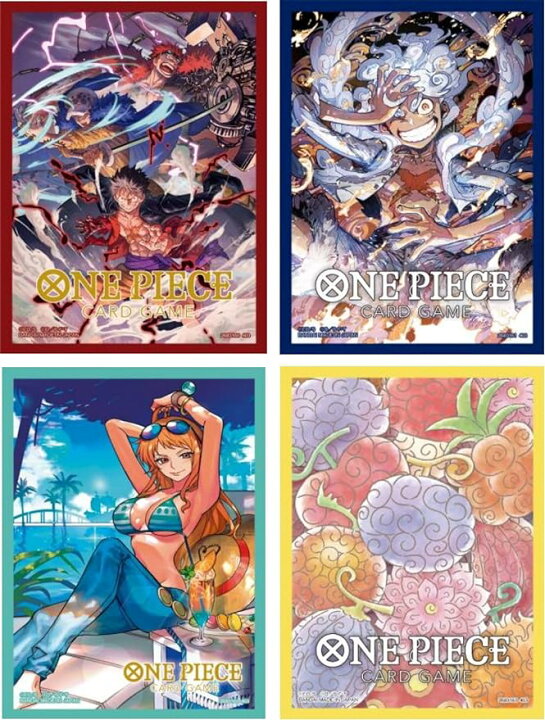 楽天市場】【4種セット】ONE PIECE カードゲーム オフィシャルカード 