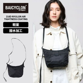 正規品 BAICYCLON by bagjack バイシクロン バイ バッグジャック バッグ ショルダーバッグ MINI SHOULDER BAG ミニ Sサイズ メンズ レディース 肩掛け 斜め掛け 軽量 大容量 撥水 ブランド おしゃれ シンプル 無地 プレゼント ギフト ブラック 黒 BCL-56