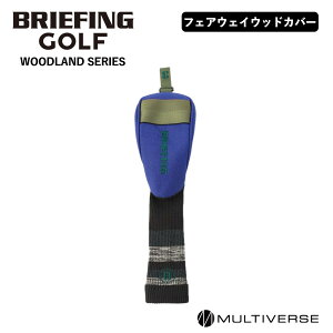 BRIEFING GOLF u[tBO St wbhJo[ tFAEFCEbh NuwbhJo[ KNIT FAIRWAY WOOD COVER WL jbg WOODLAND SERIES Ebhh V[Y Y fB[X StANZT