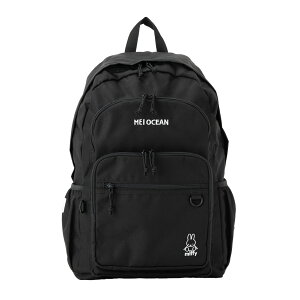 ���K�i �o�b�O �o�b�N�p�b�N �����b�N MEI OCEAN×miffy BACKPACK ���C�I�[�V����×�~�b�t�B�[ �o�b�N�p�b�N �u���b�N �����Y ���f�B�[�X �y�� ��e�� A4 31L ���Z�� ���� �i�C���� ���|�� �ʊw �v���[