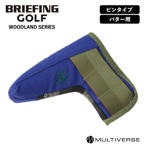 BRIEFING GOLF u[tBO St p^[Jo[ s^Cv wbhJo[ KNIT PUTTER COVER WL jbg WOODLAND SERIES Ebhh V[Y Y fB[X StANZT[ uh 