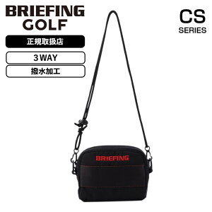 ���K�i BRIEFING GOLF �u���[�t�B���O �S���t �o�b�O �V�����_�[�o�b�O �|�[�` �E�G�X�g�|�[�` 3WAY POUCH CS CS SERIES �V�[�G�X�V���[�Y �����Y ���f�B�[�X ���E���h�o�b�O �y�� ��e�� ��e�� ���� 