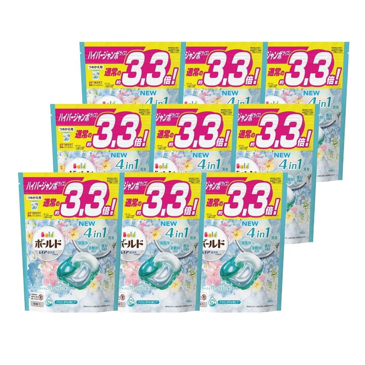 楽天市場】ボールド ジェルボール4D フレッシュフラワーサボン 詰替 