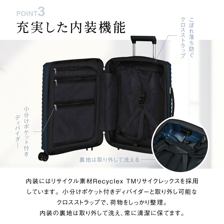 楽天市場】正規品 Samsonite サムソナイト スーツケース 機内持ち込み 