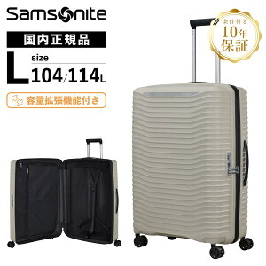 Ki Samsonite T\iCg X[cP[X LTCY L[obO L[P[X UPSCAPE SPINNER 75/28 EXP AbvXP[v Y fB[X 104L-114L n[hP[X t@Xi[ 1TԈȏ y 