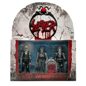 �X���C���[ Re Action �t�B�M���A Slayer ReAction Figure Live Undead (3-Pack) Super7 ���K�i TOY