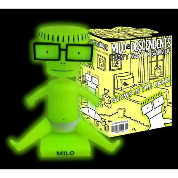 ディセンデンツ フィギュア マイロ DESCENDENTS Milo “I Don’t Want To Grow Up” Glow-In-The-Dark Throbblehead 正規品