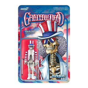 �O���C�g�t�� �f�b�h Re Action �t�B�M���A GRATEFUL DEAD REACTION FIGURE - Uncle Sam Super7 ���K�i TOY ���b�NT�V���c �o���hT�V���c
